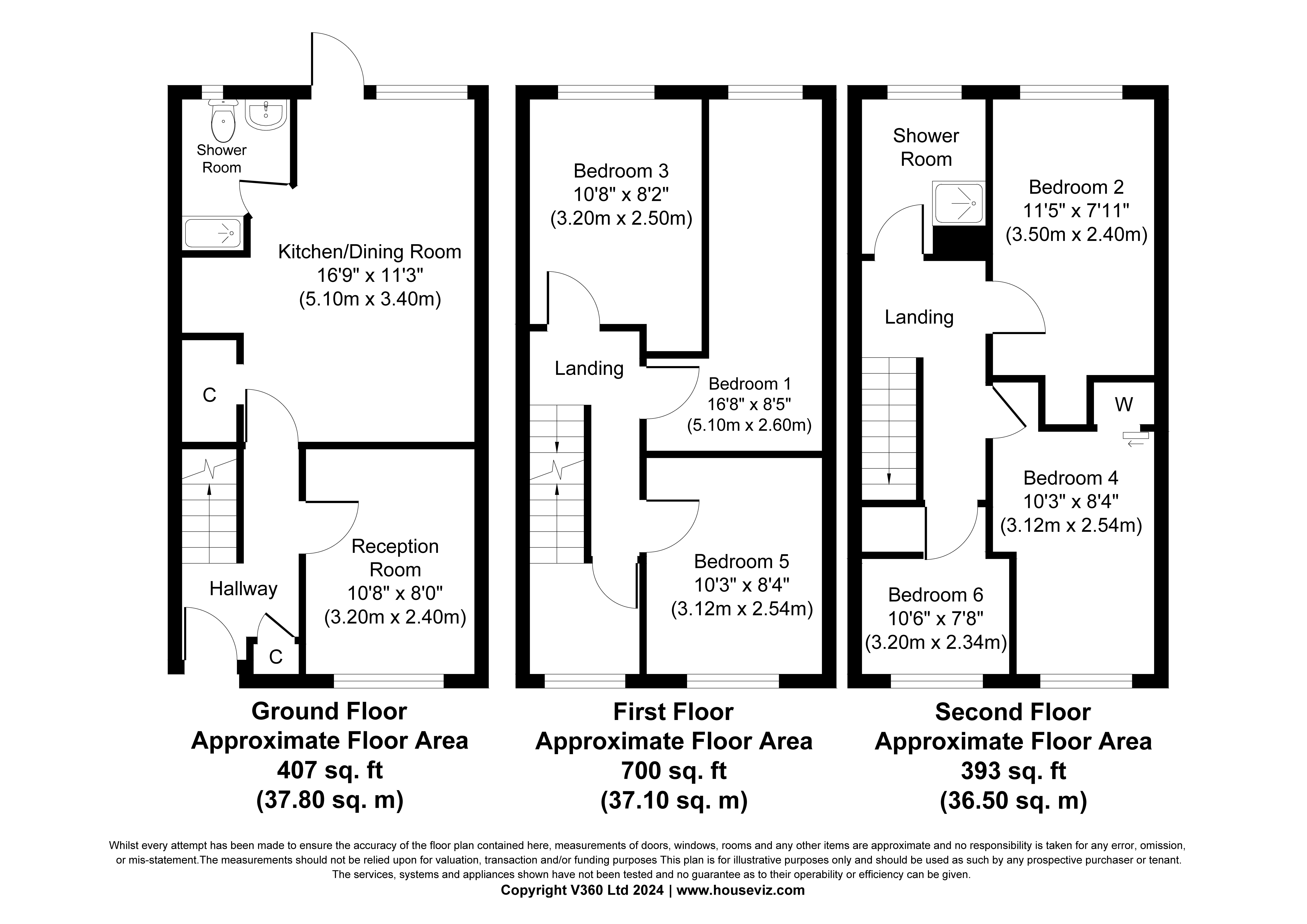 16, Queens Drive, Guildford floorplan