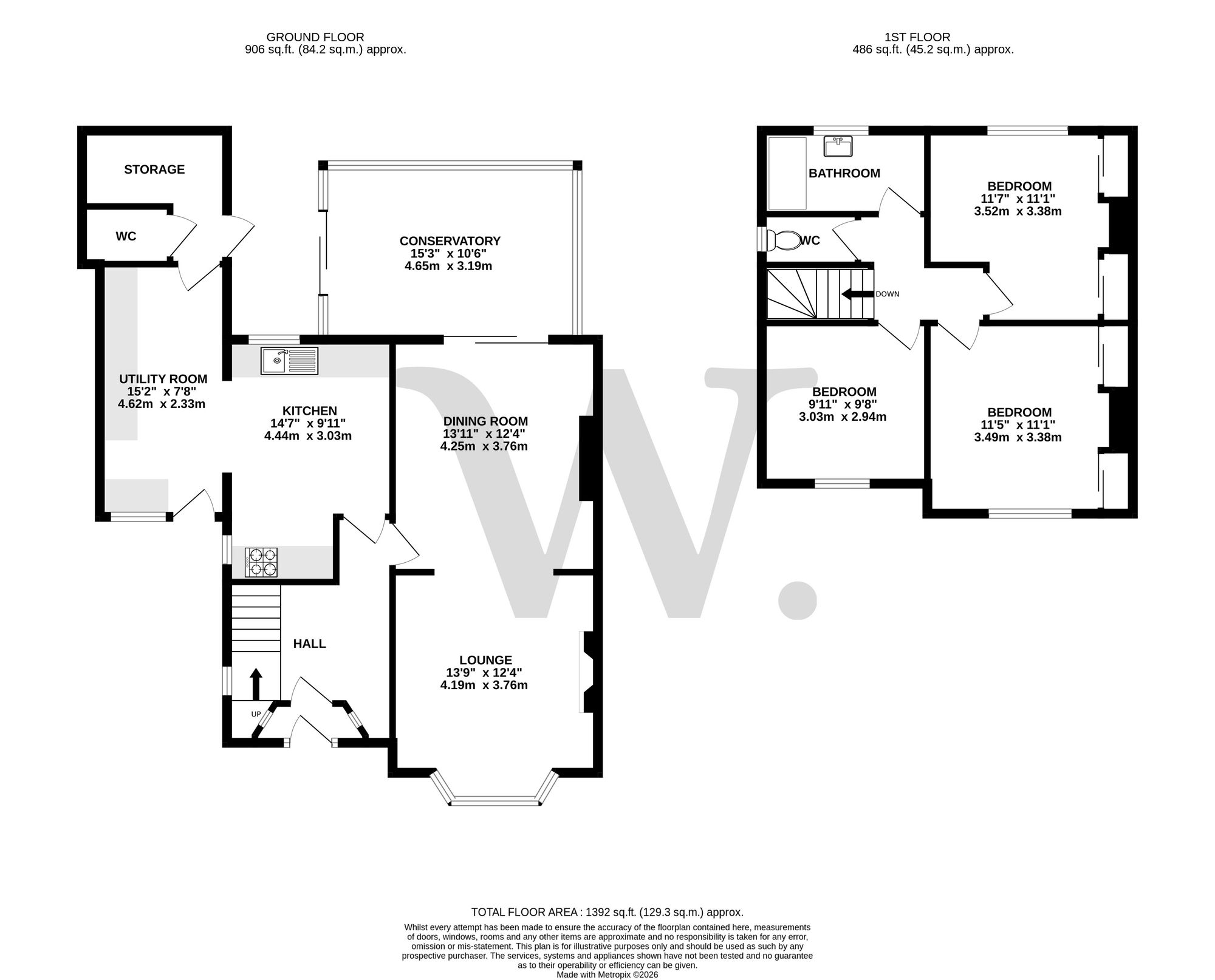 179 Drayton High Road, Norwich floorplan