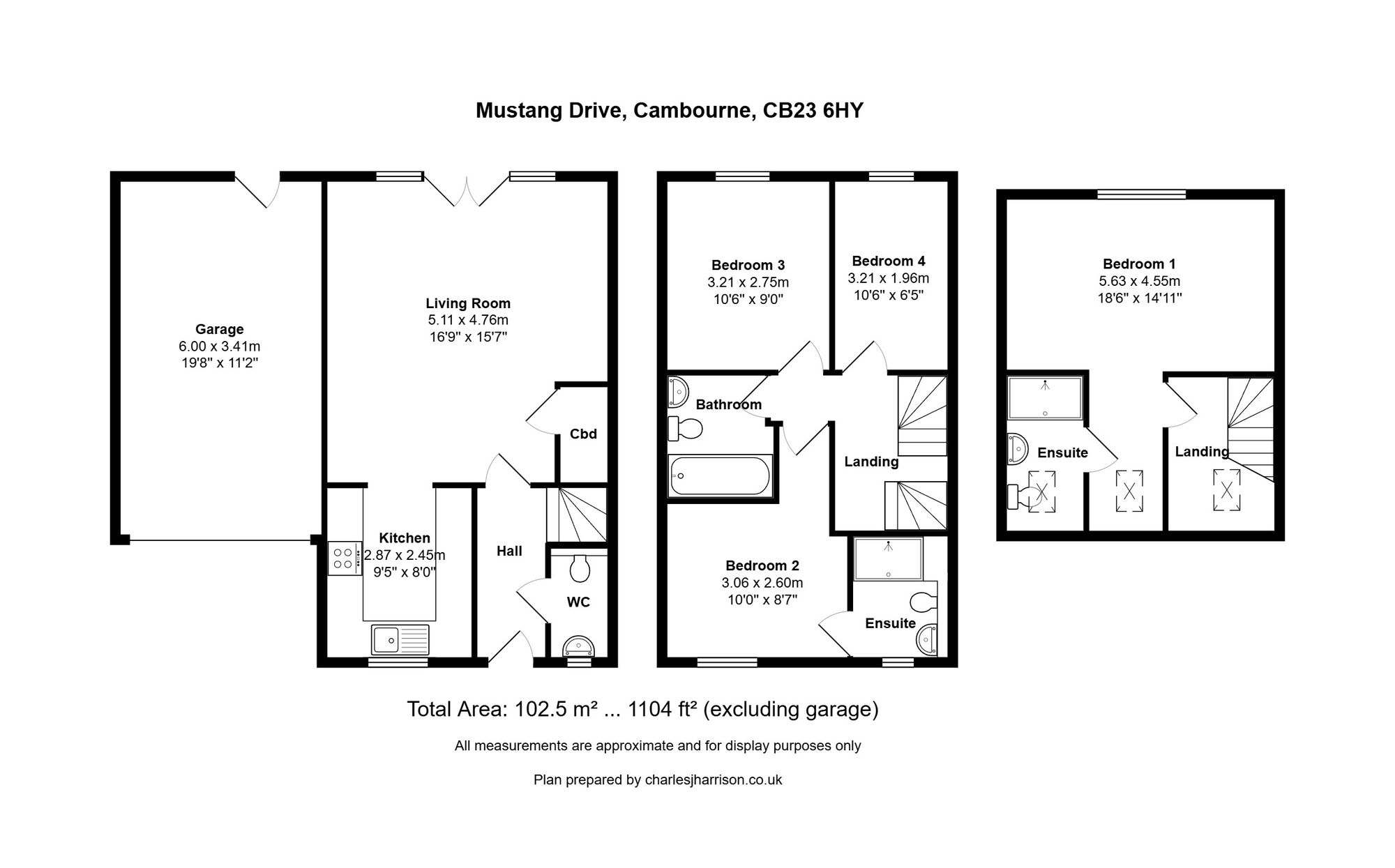 30 Mustang Drive, Cambridge floorplan