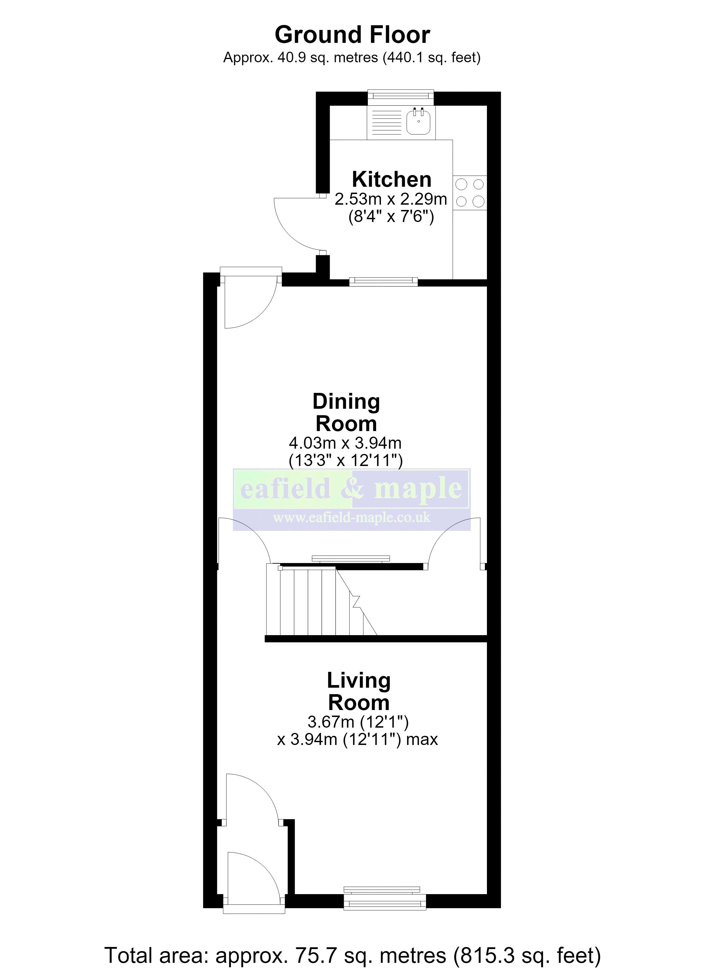 31, Cedar Street, Accrington floorplan