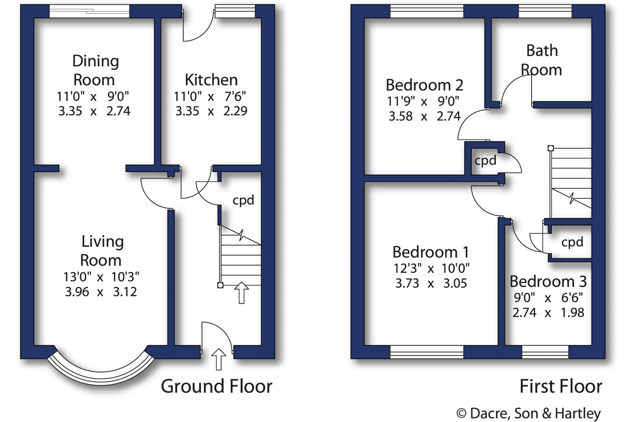 7, St Michaels Way, Ilkley floorplan