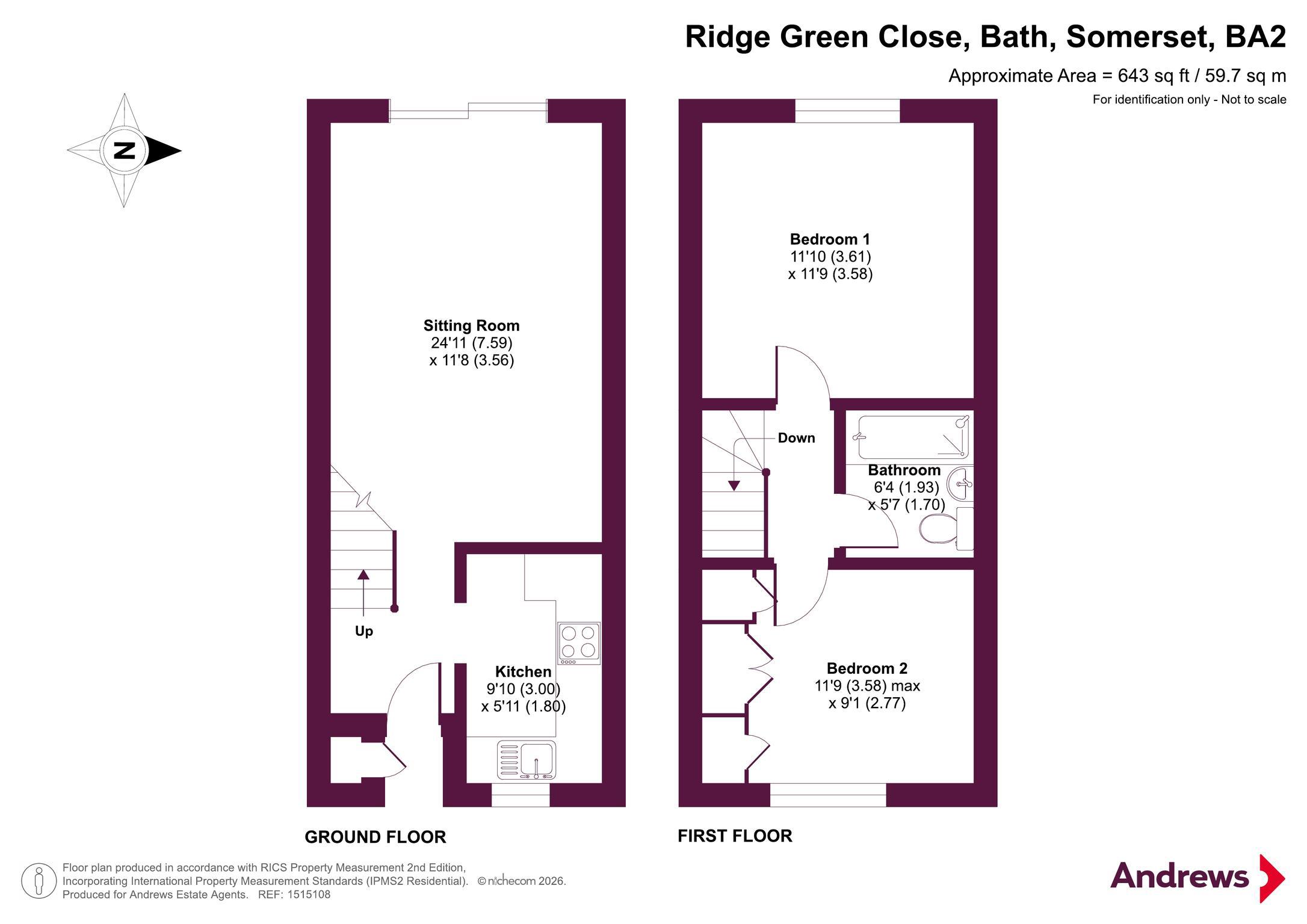 11, Ridge Green Close, Somerset floorplan