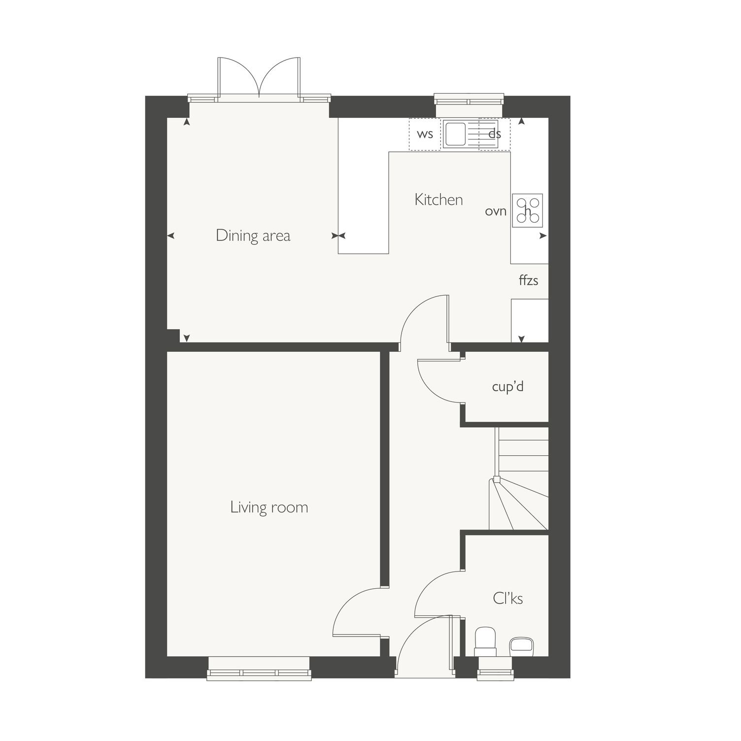 102, 16 Swan Gardens, Bexhill-On-Sea floorplan