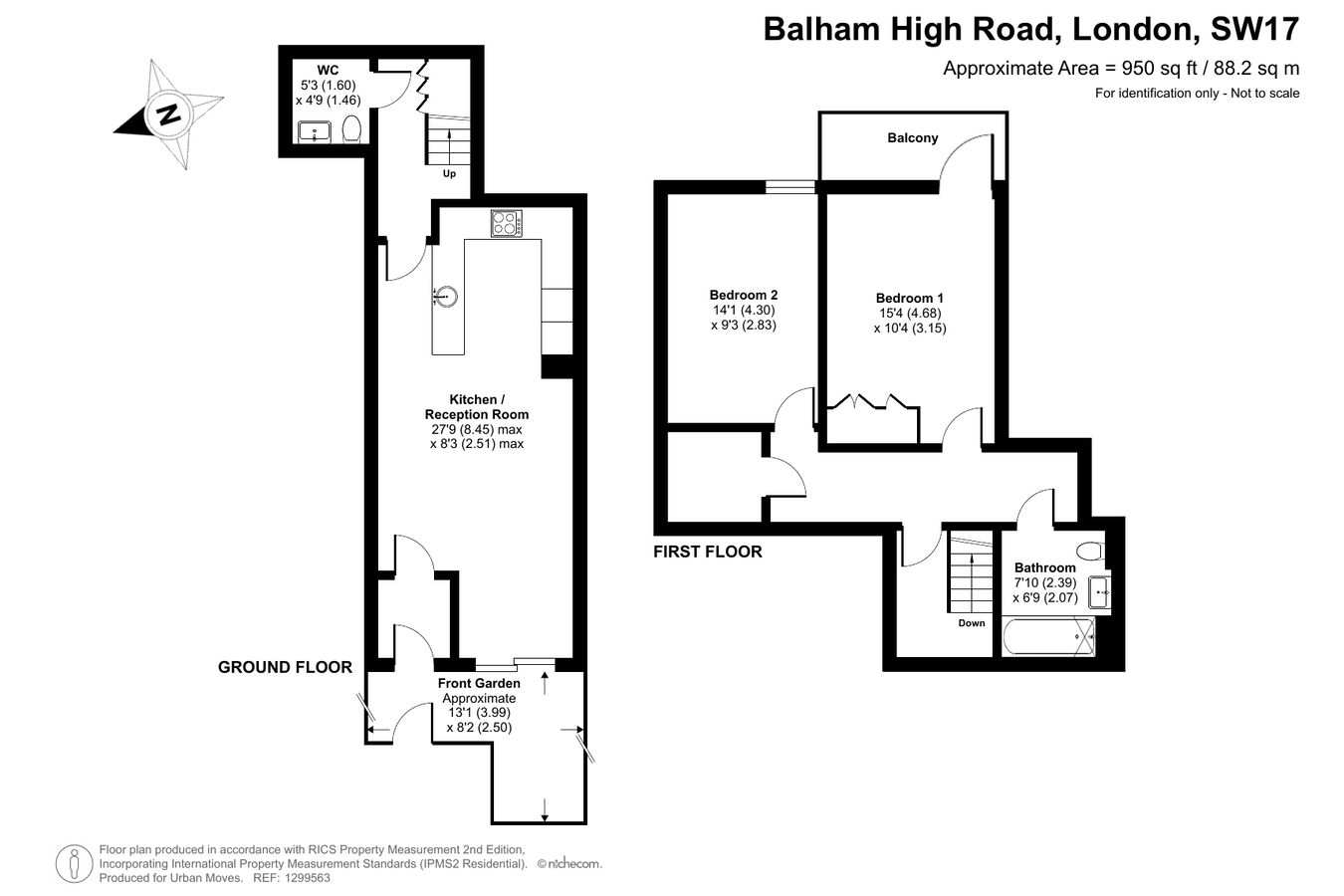 Balham High Road, London floorplan