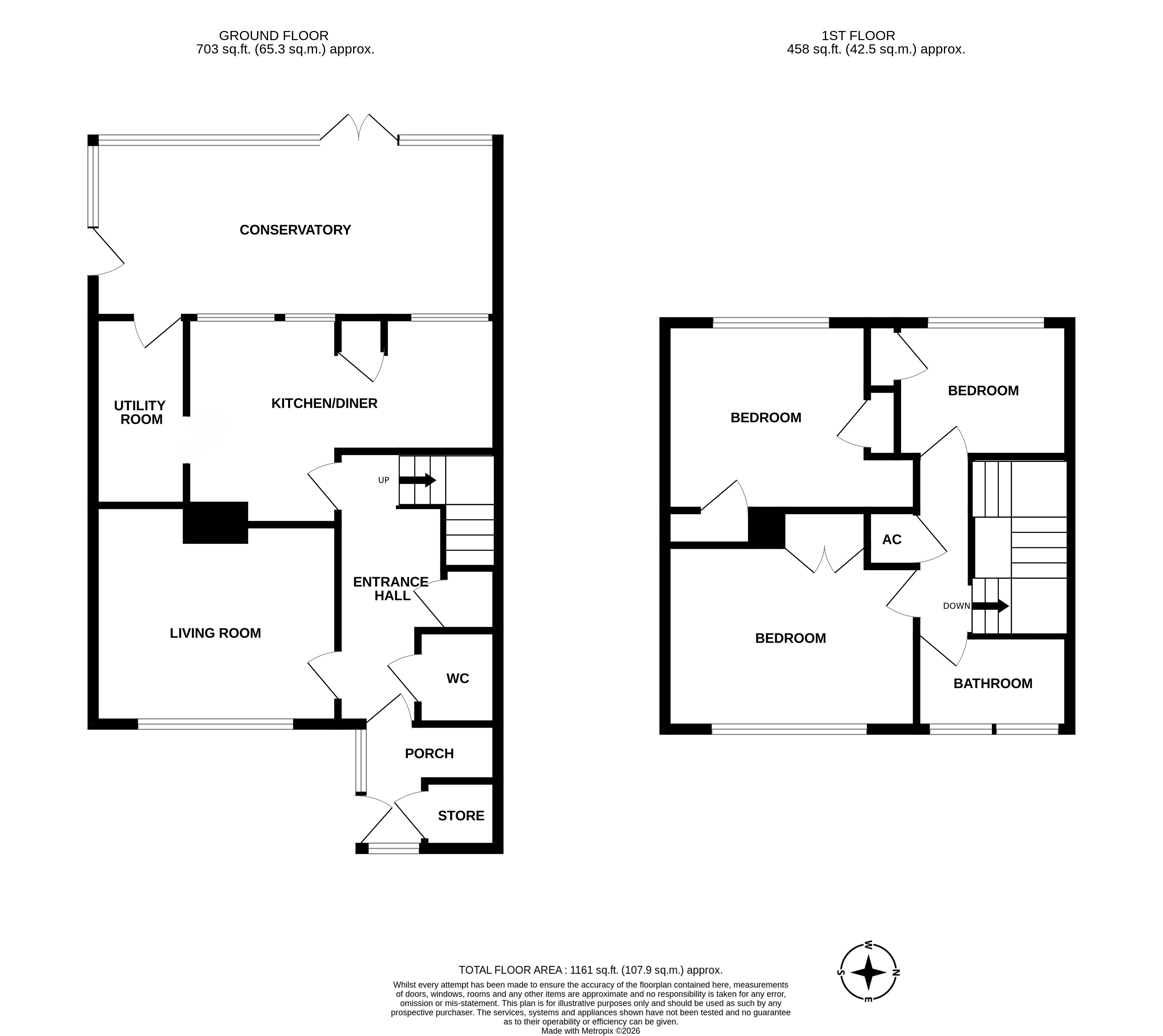 19, The Crypt Estate, Gloucestershire floorplan