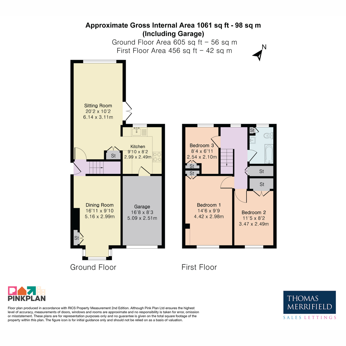 3, Monarchs Court, Benson floorplan