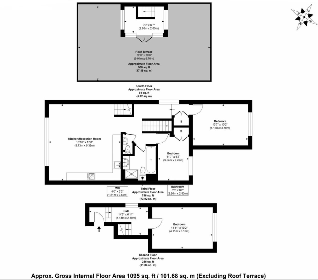 Eardley Crescent, London floorplan