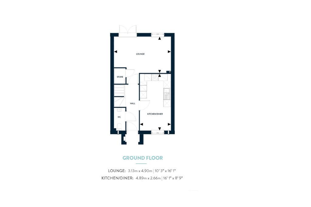 113, Muddlebridge Close, Bickington floorplan