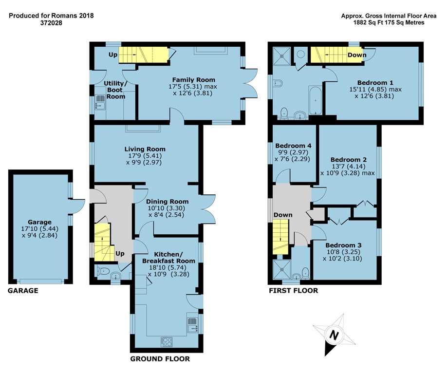4 Bedrooms Detached house for sale in Westover Road, Fleet, Hampshire GU51