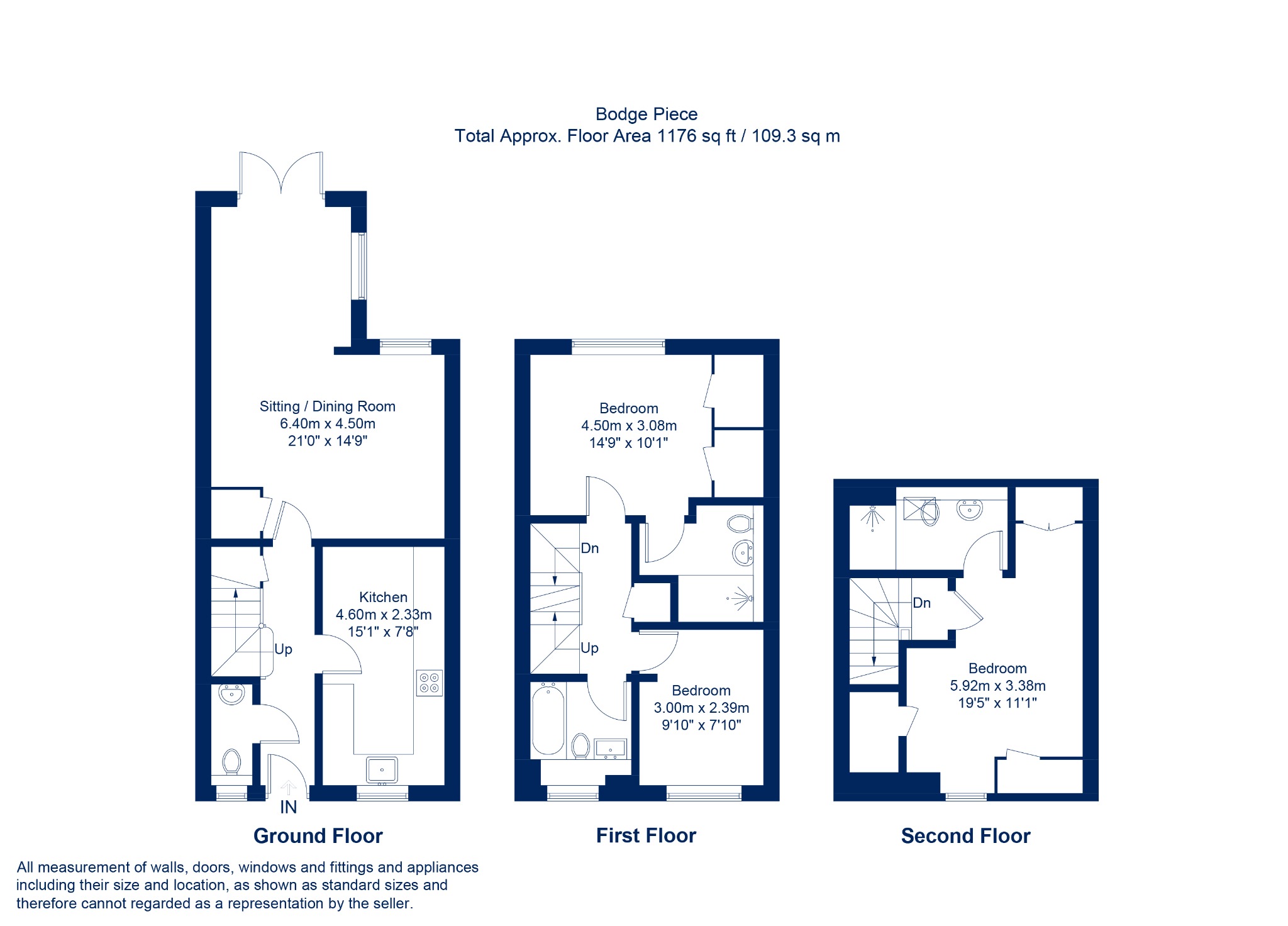 13 Bodge Piece, Weston Turville, Buckinghamshire floorplan