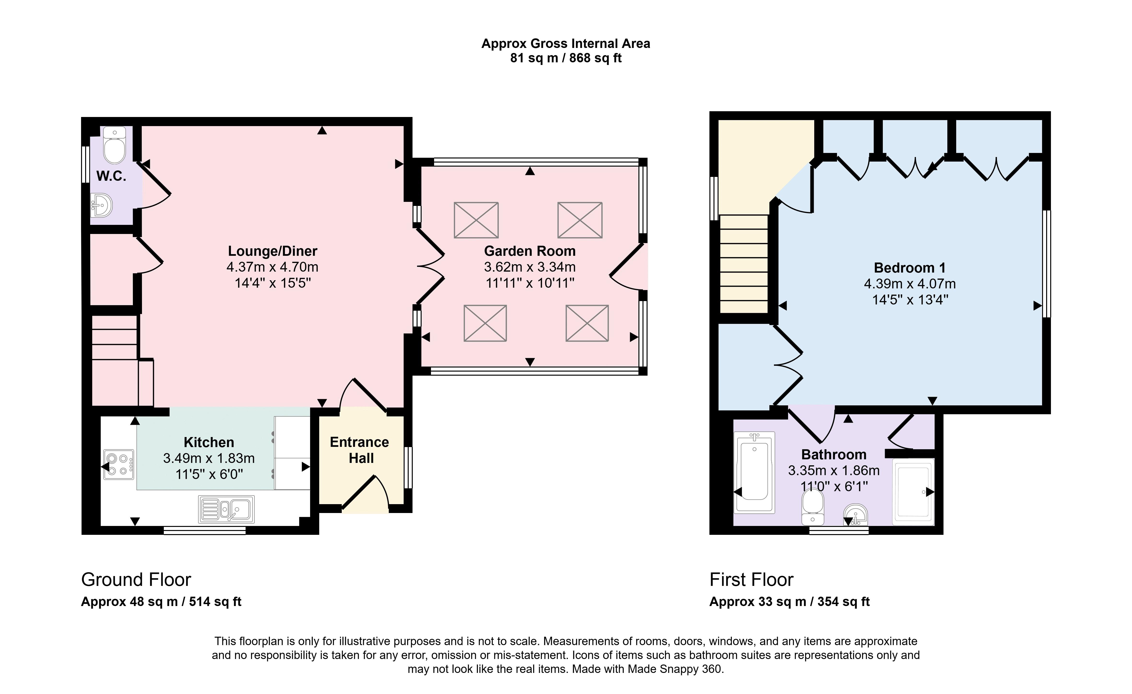 25A, Westmead Crescent, Trowbridge floorplan