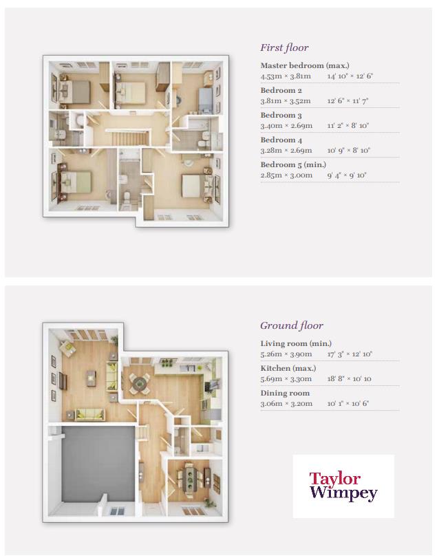 5 Bedrooms Detached house for sale in Plot 10, Audley Gardens, Chesterton OX26