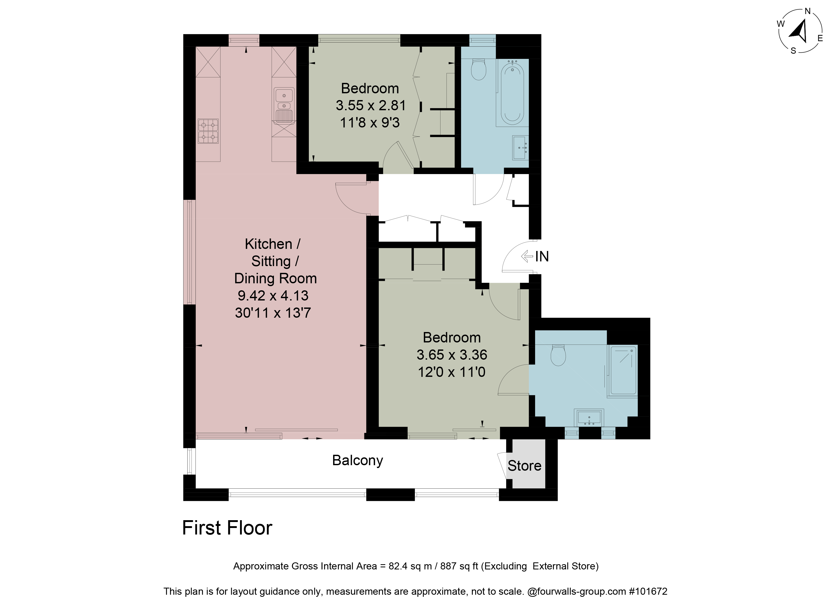 4, Nightingale Park, Hampshire floorplan