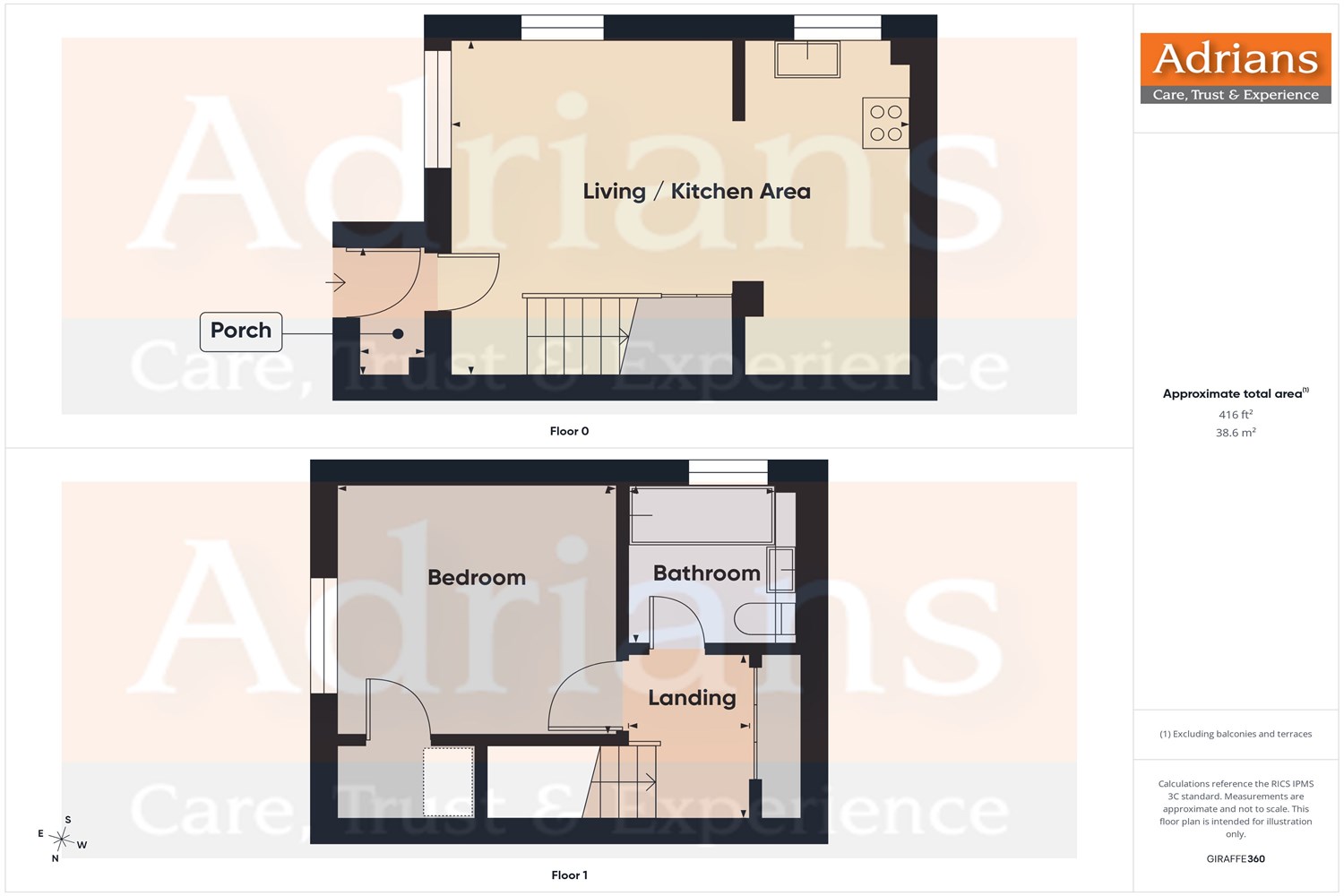 64, Jeffcut Road, Chelmer Village, Chelmsford floorplan