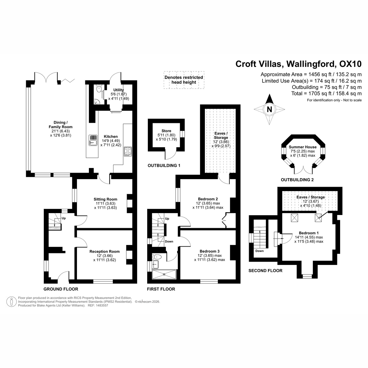 4, Croft Villas, Wallingford floorplan
