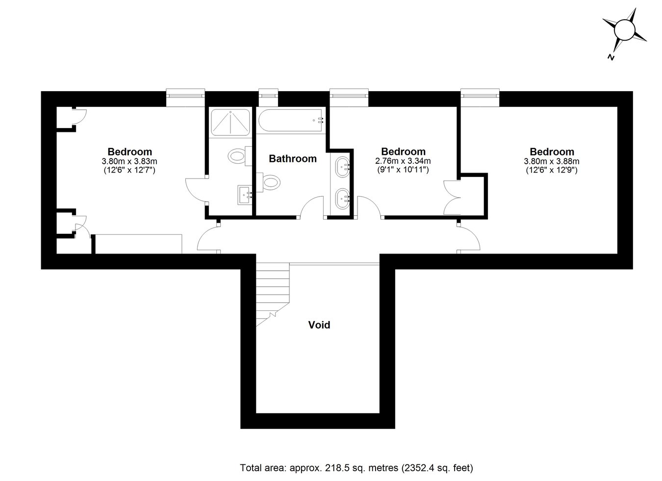 1, The Cottage, High Waskerley Farm, Consett floorplan