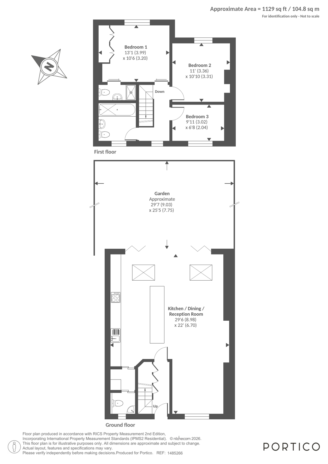 28, Yew Tree Road, London floorplan
