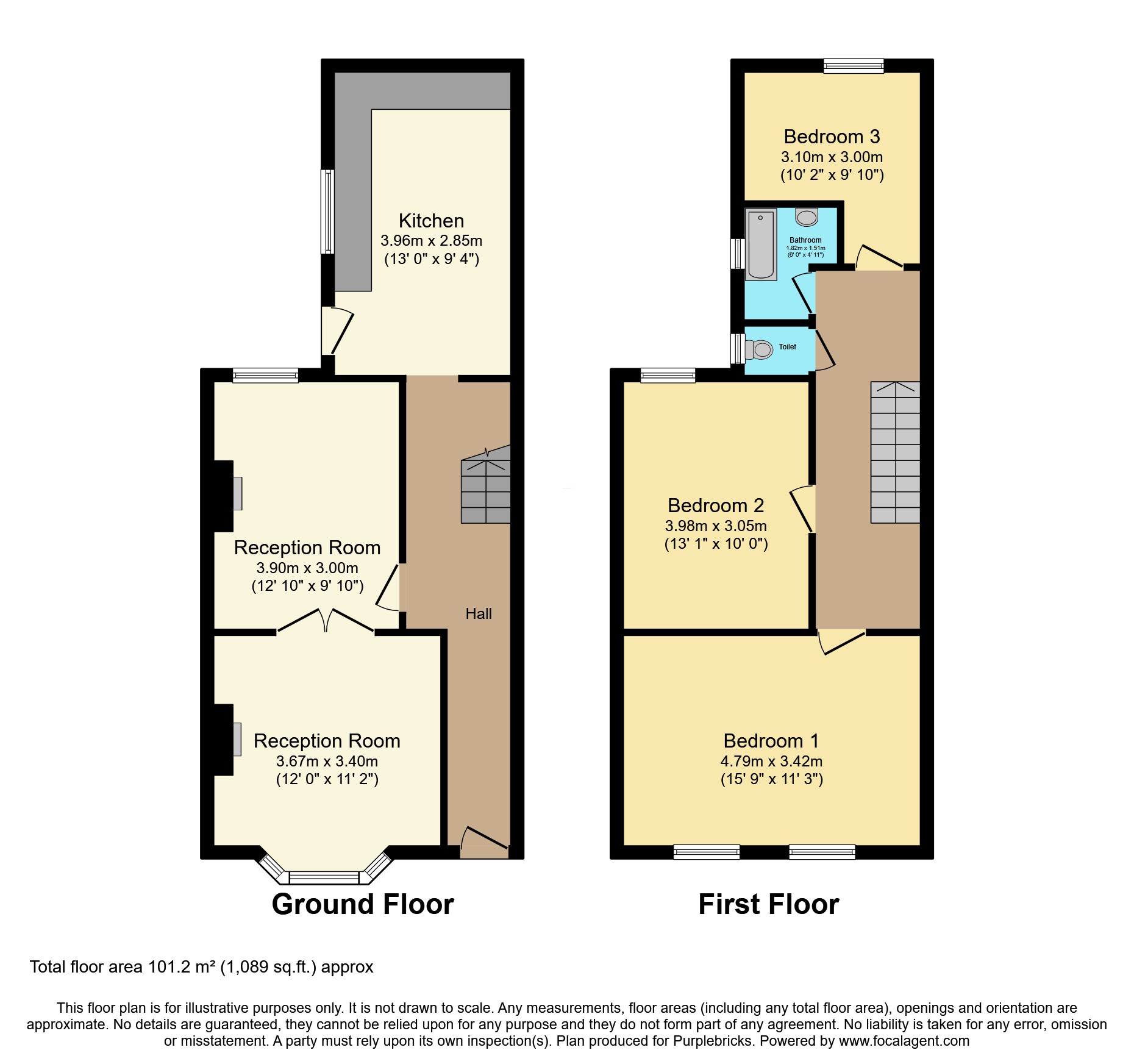 5, Grange Road, Stockton-on-Tees floorplan