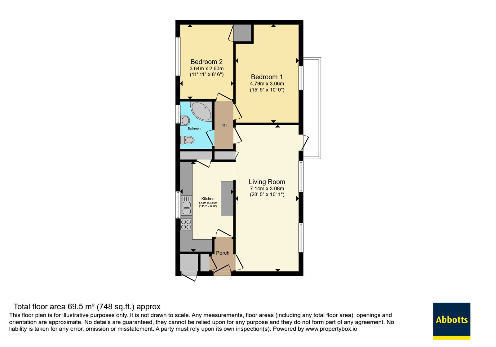 47, Watson Grove, Norfolk floorplan