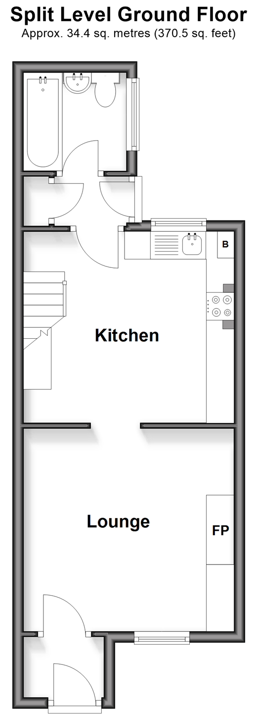 Grosvenor Road Kennington, Ashford floorplan