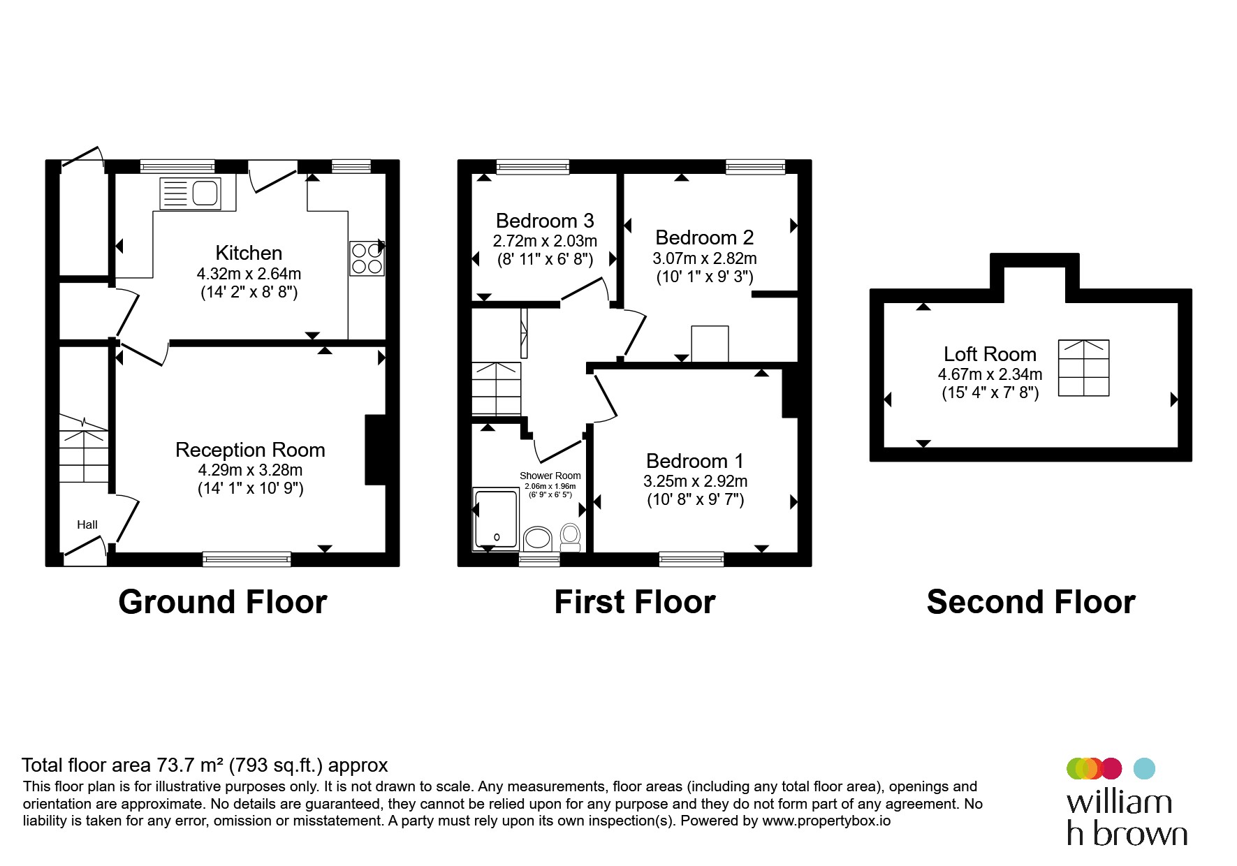 203, Broxtowe Lane, Nottingham floorplan
