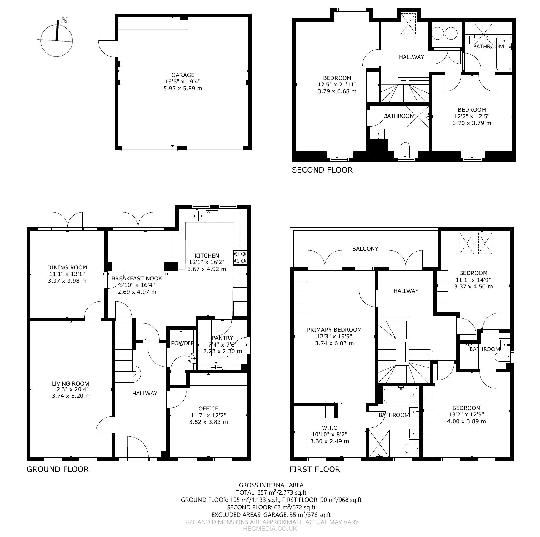 23, Poppy Close, Abingdon floorplan