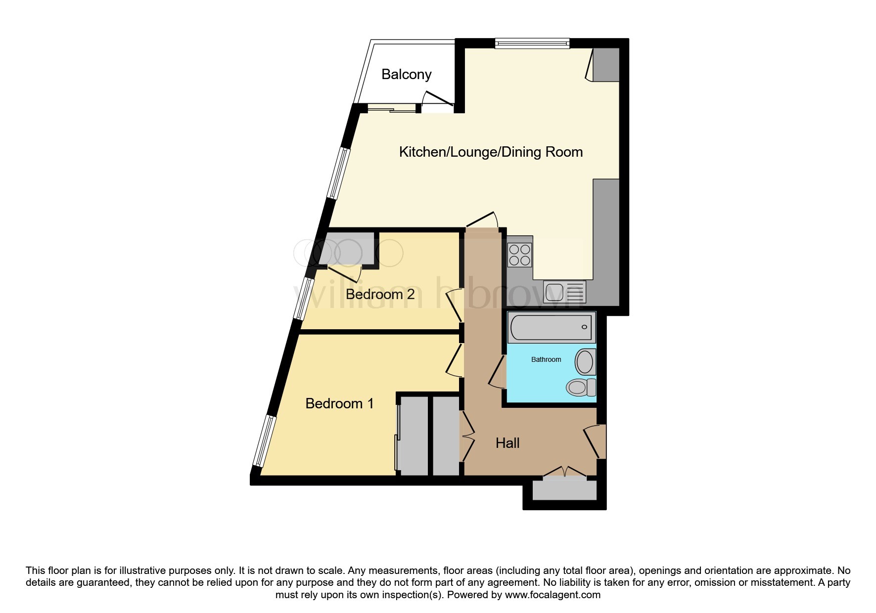 9, Clavering Court, The Ridgeway, Hertford floorplan