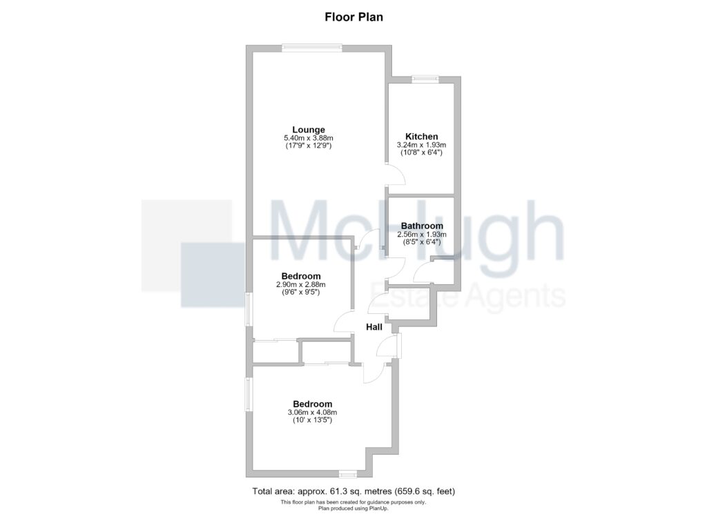 19 0/1, Laurence Drive, Drumchapel floorplan