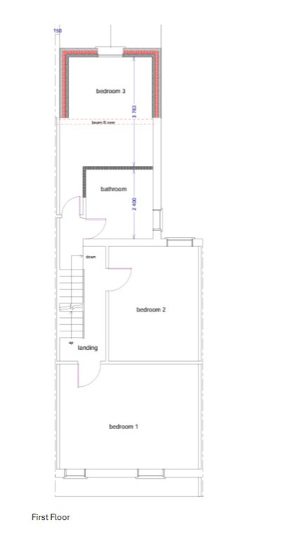 2, Crayfield Road, Manchester floorplan