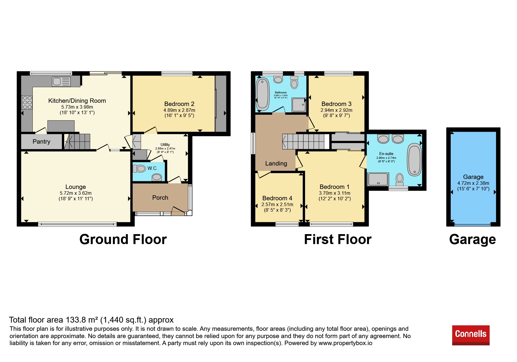 52, Brantwood Drive, Paignton floorplan