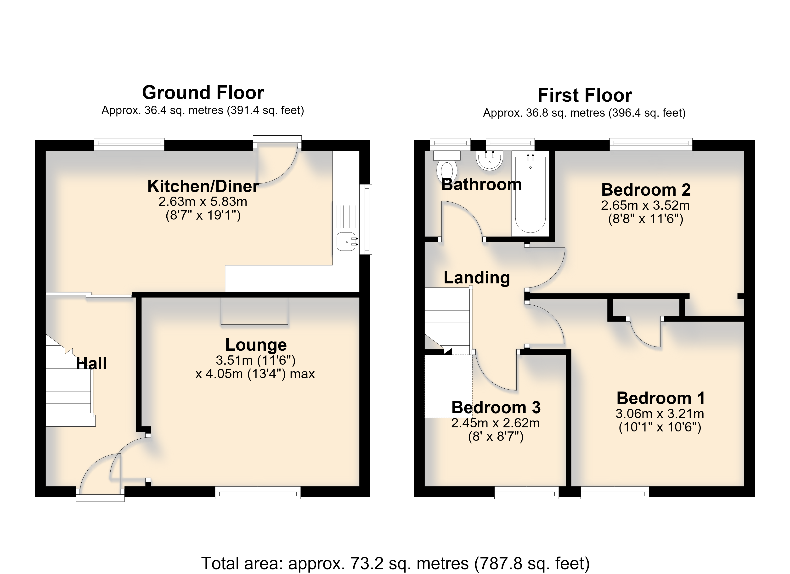 8, Hillside, Ivybridge floorplan