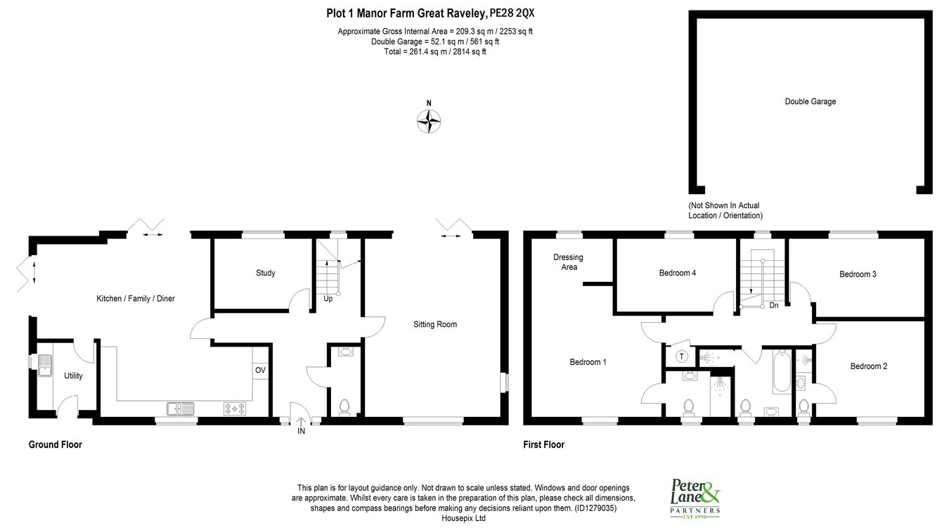 1A, Manor Farm, Huntingdon floorplan