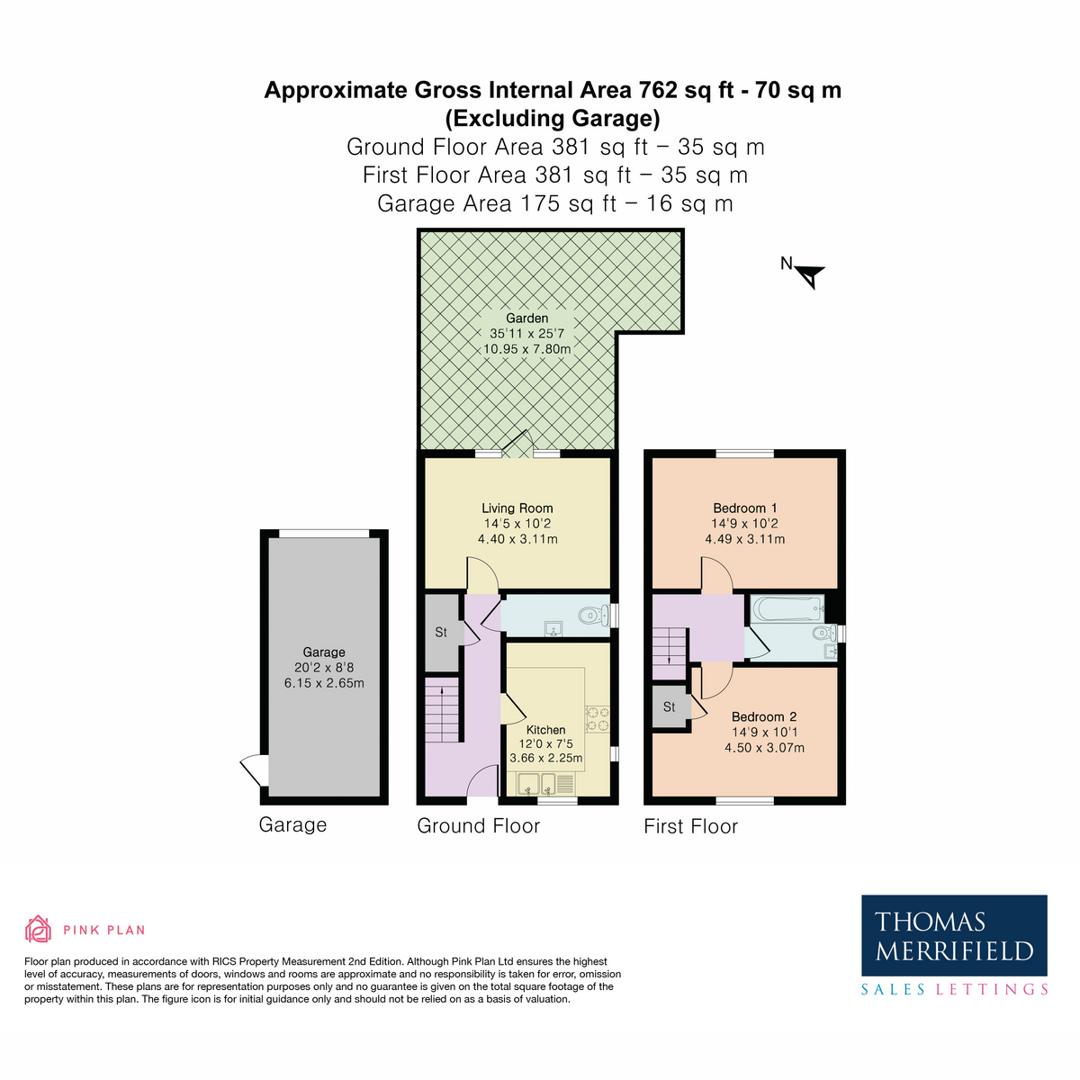 11, Crown Close, Wantage floorplan