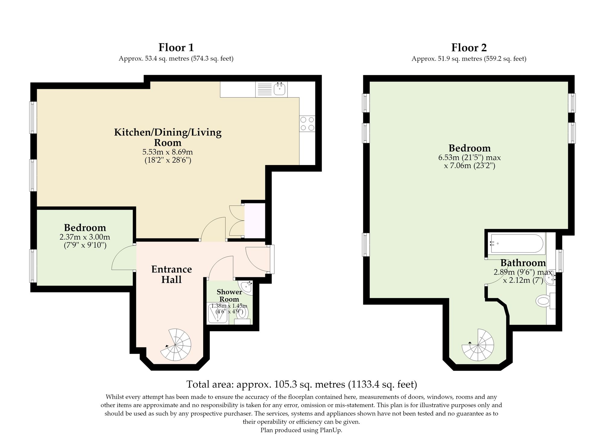 14 Mill Park Gardens, Bury St. Edmunds floorplan