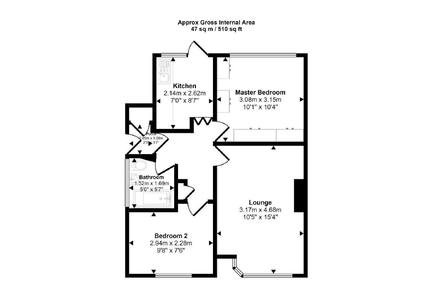 Meadowview Road, London SE6, 2 bedroom for sale 66511464