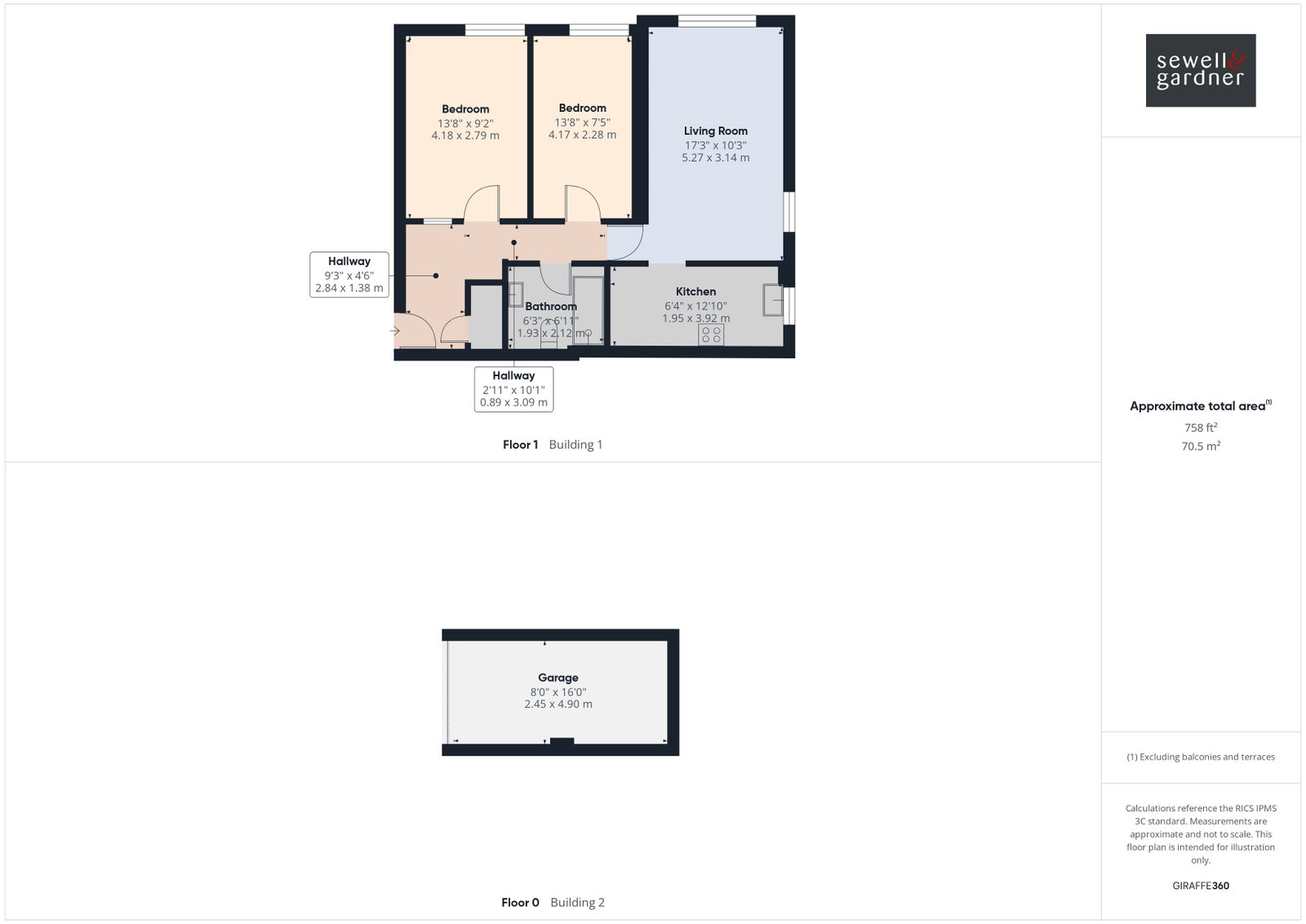 10 St Christopher's Court, Chorleywood, Hertfordshire floorplan
