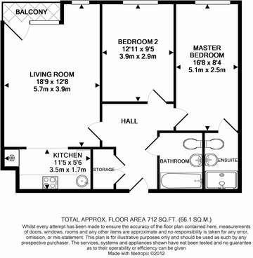 Warrior Close, London floorplan