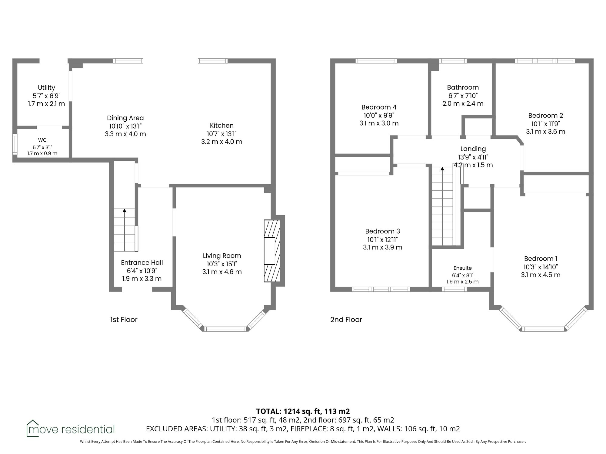 8 Springfield Way, Liverpool floorplan