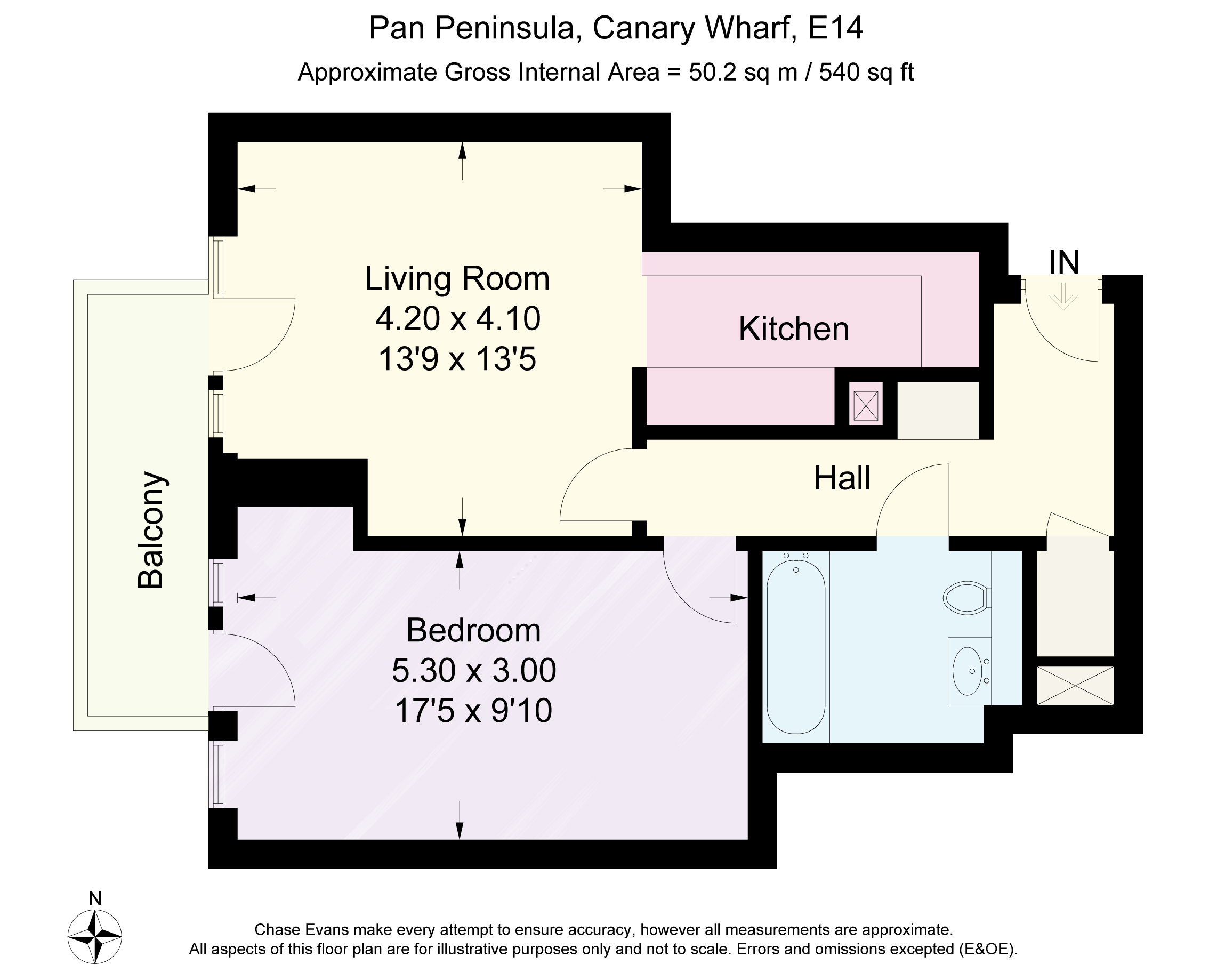 1 Bedrooms Flat to rent in East Tower, Pan Peninsula, Canary Wharf E14