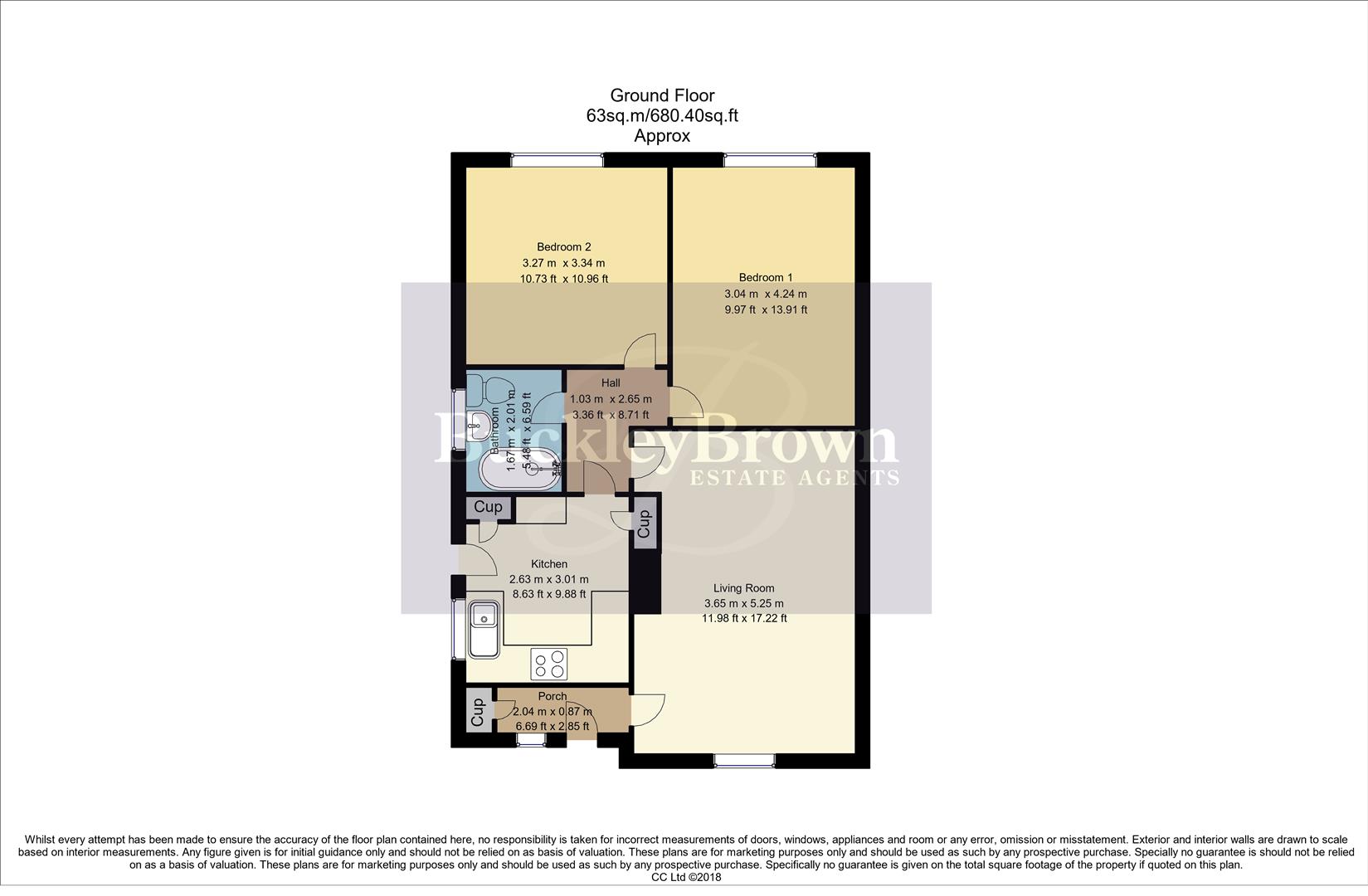 5, Roger Close, Sutton-In-Ashfield floorplan