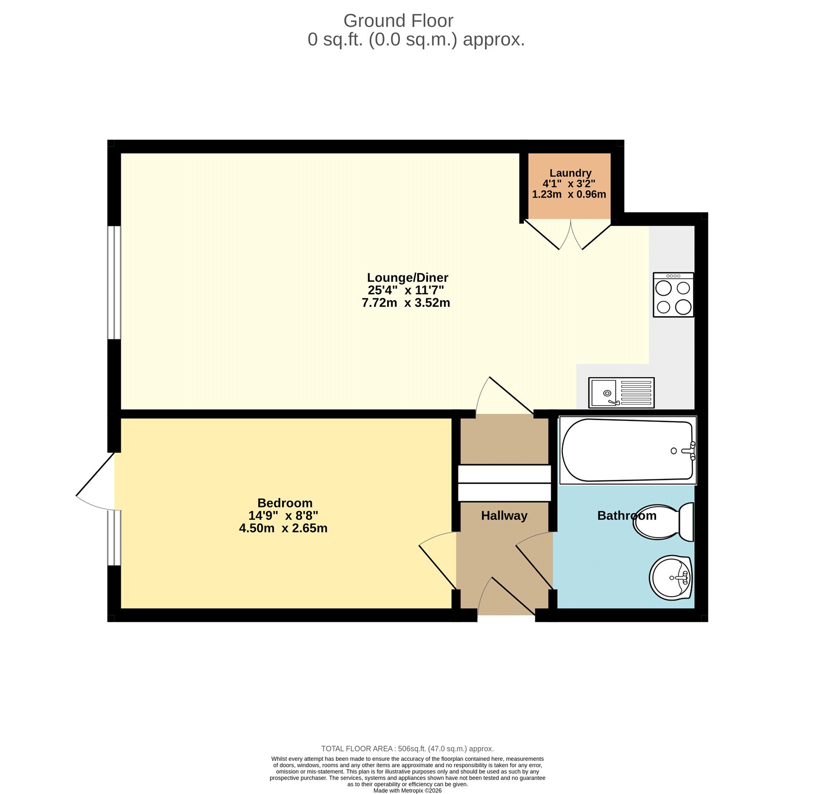 Flat 50, Loft House,, College Road, Bristol floorplan