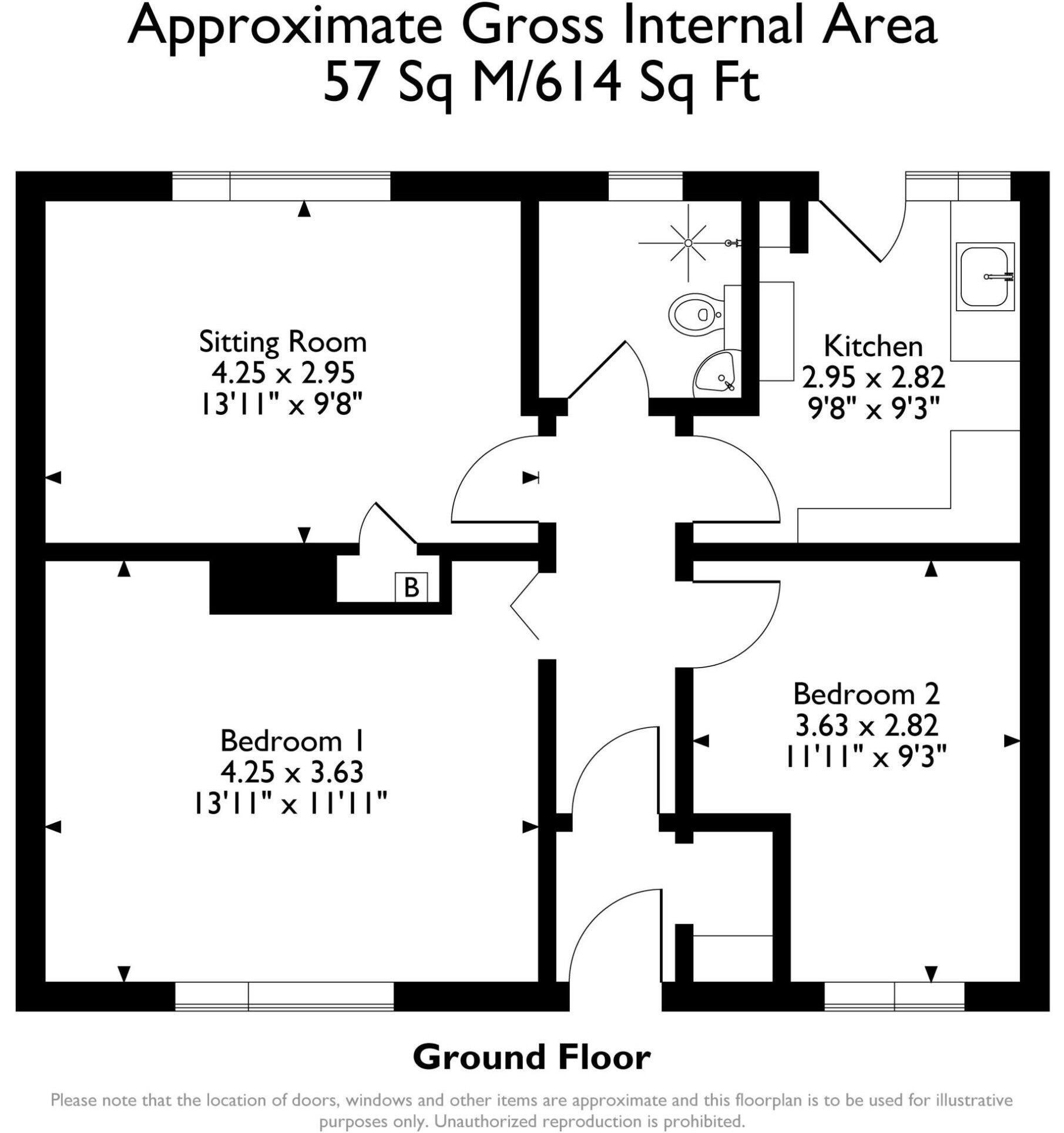 Hughes Crescent, Faringdon floorplan