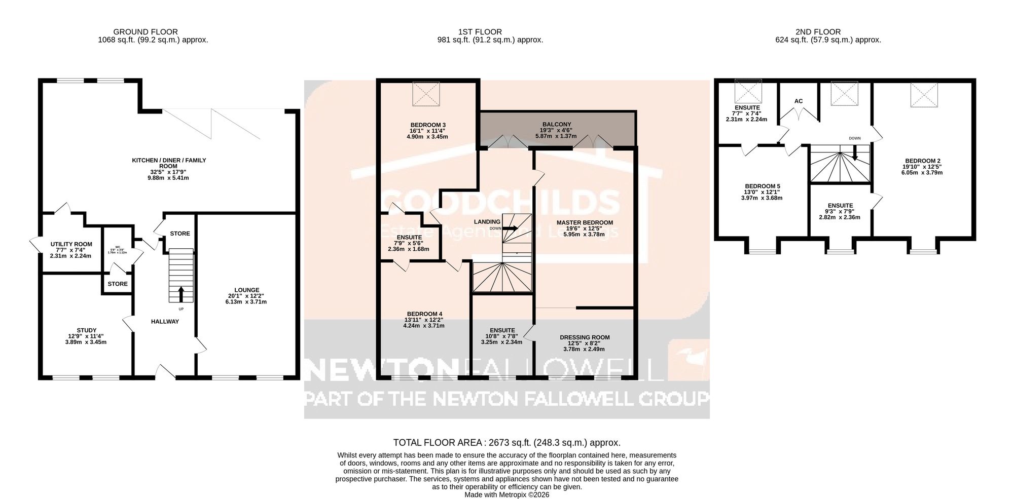 4 Josiah Drive, Stoke-On-Trent floorplan