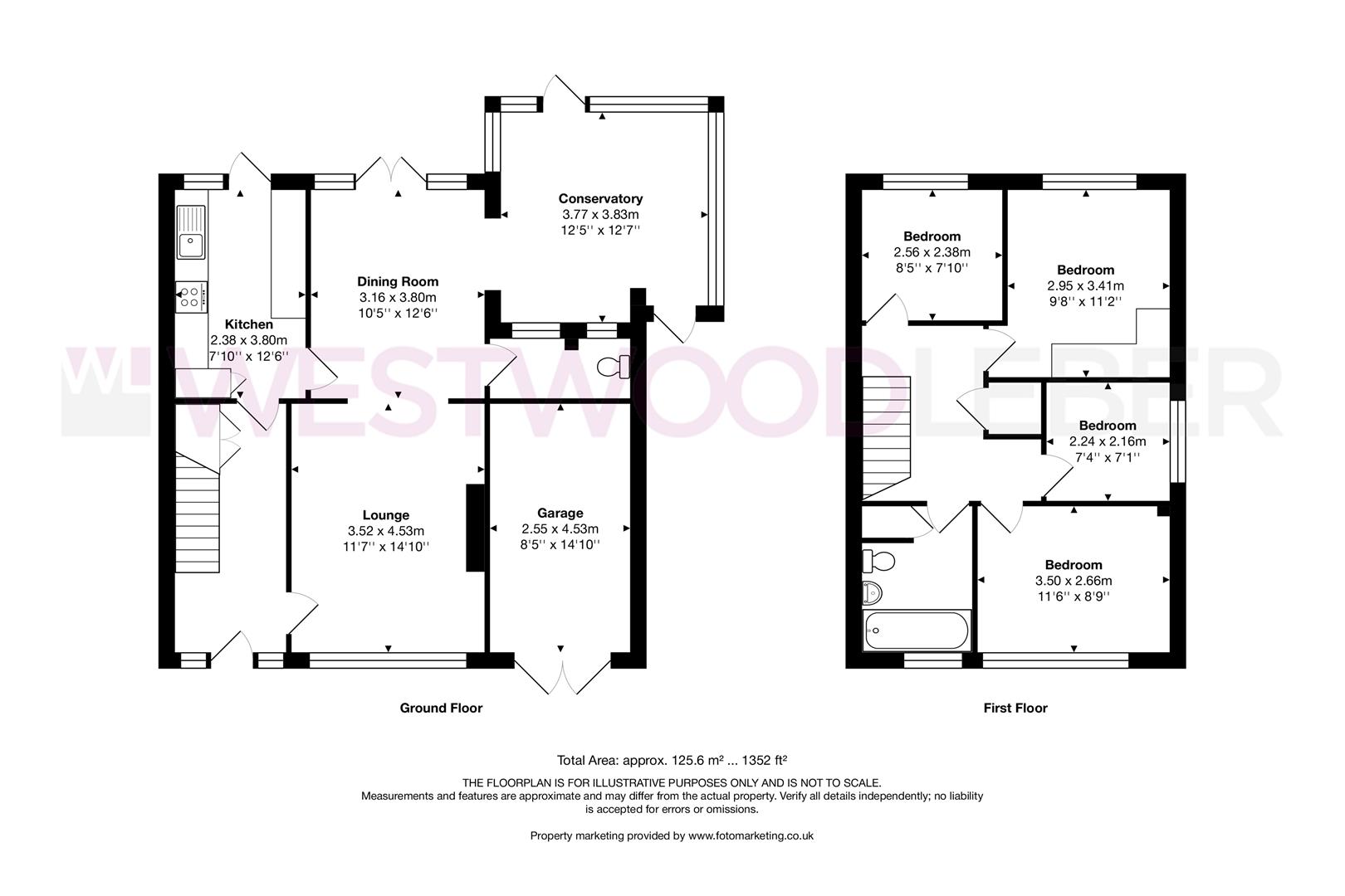 5, Priory Close, Broxbourne floorplan