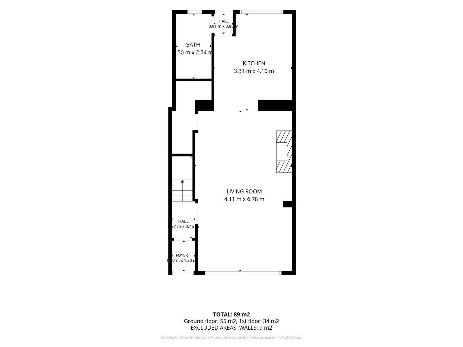8, Glyngaer Road, Hengoed floorplan