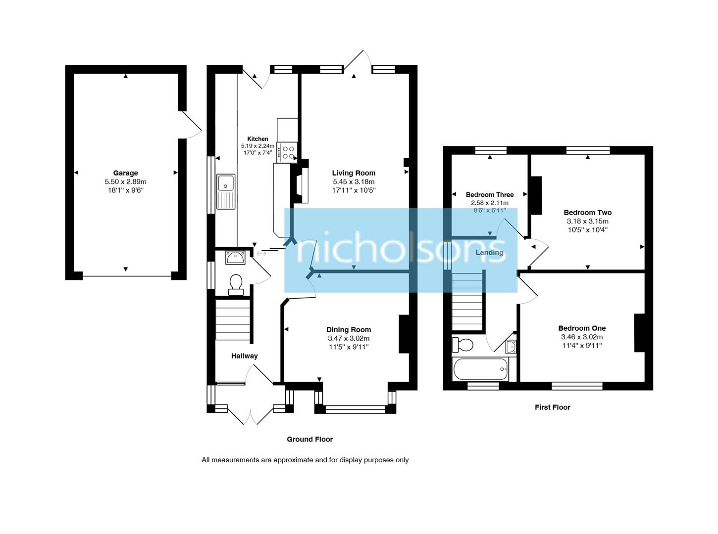 183, Rectory Road, Farnborough floorplan