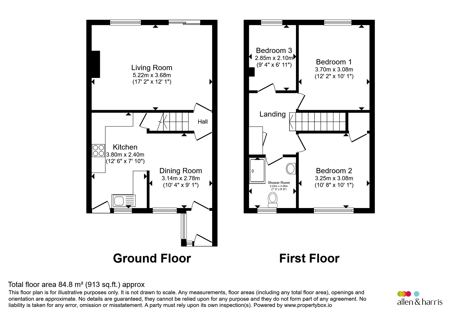 44, Greenbank Gardens, Bath floorplan