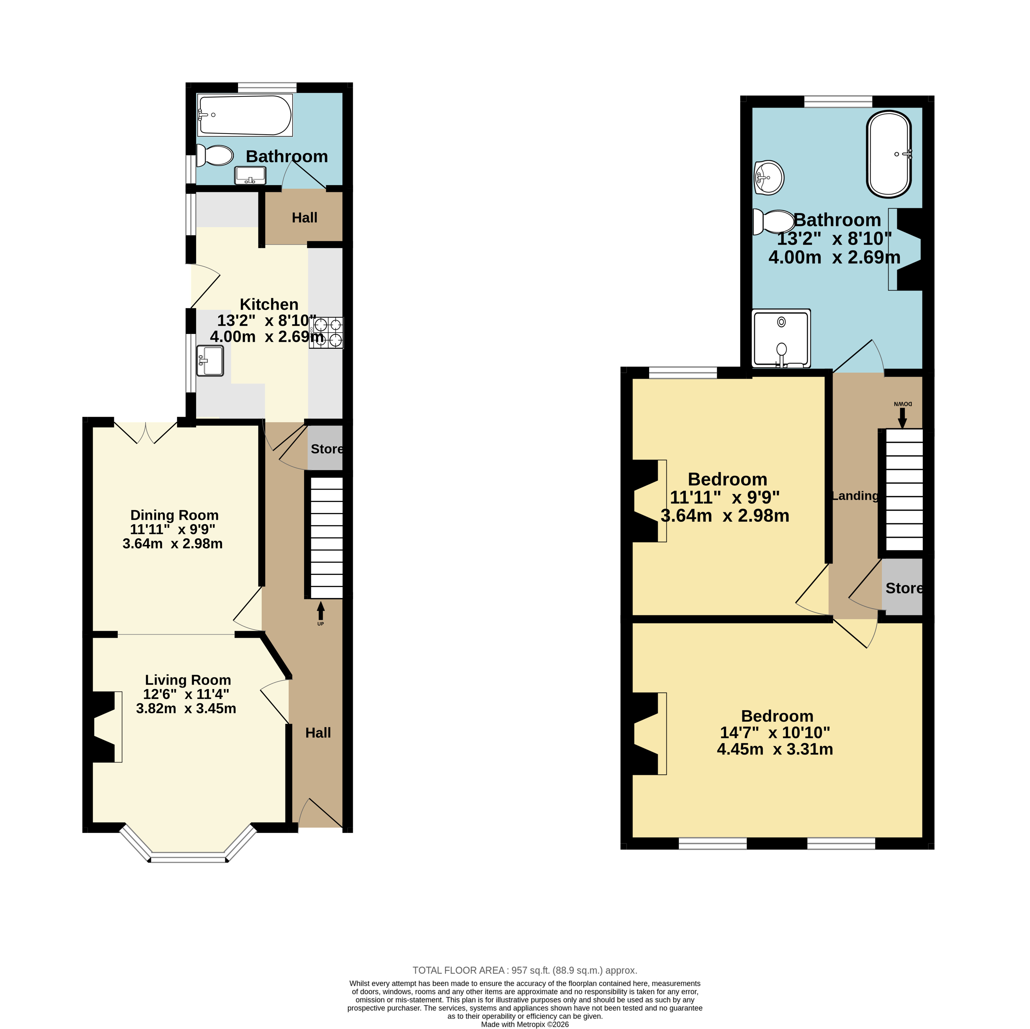 23, Clarendon Road, Kent floorplan