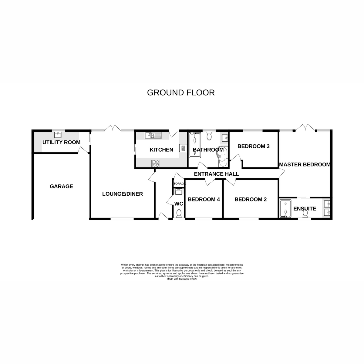 4, Northfield Road, Sleaford floorplan