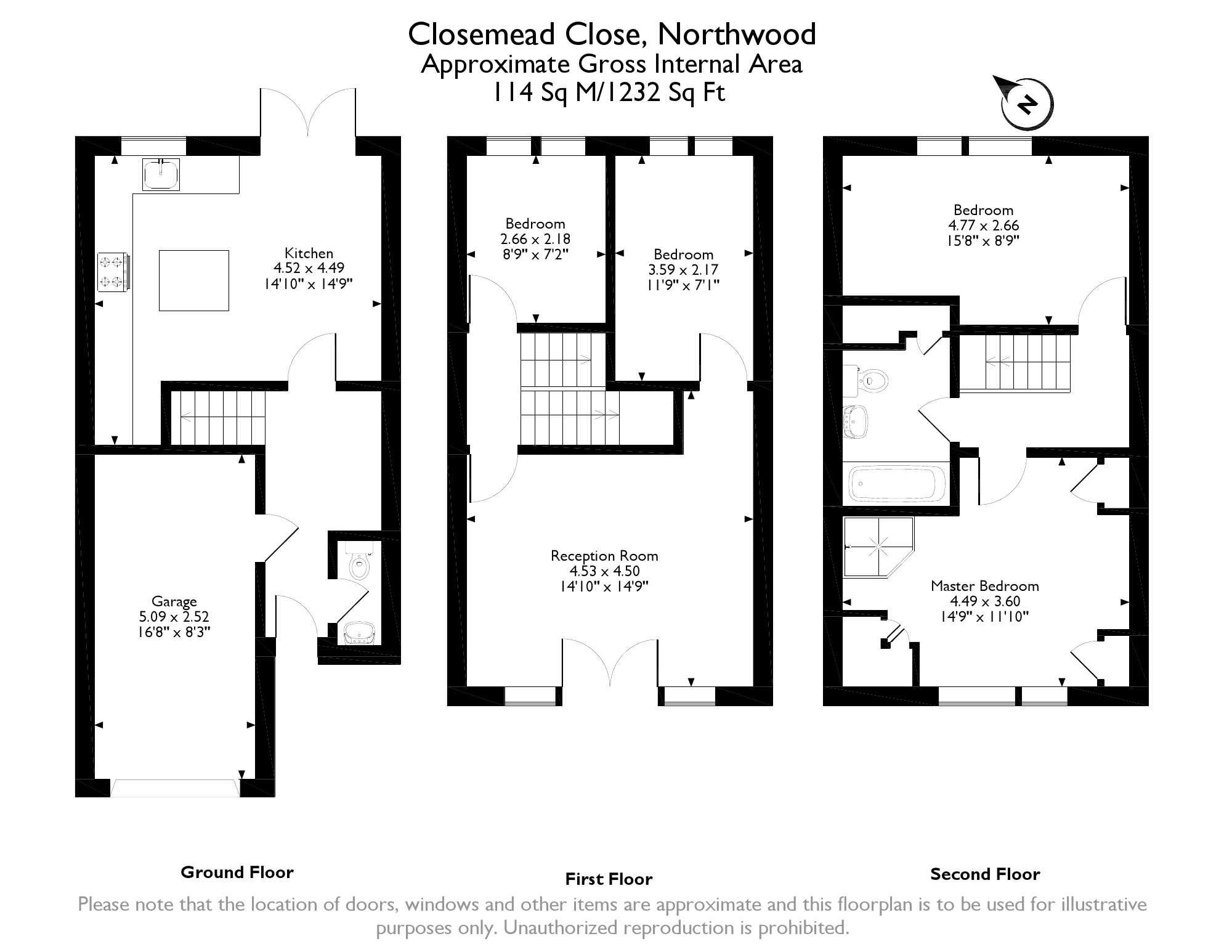 4 Bedrooms Town house for sale in Closemead Close, Northwood HA6